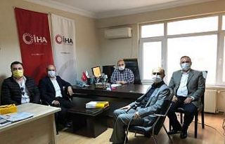 AK Parti Karesi’den İHA’ya ziyaret