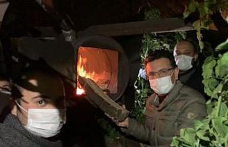 AK Partili Uslu’dan seralara nöbet ziyareti