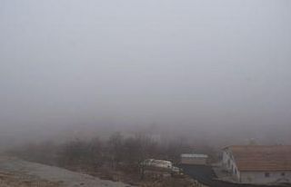 Akçadağ sisten kayboldu