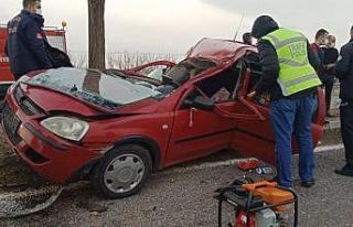 Akçadağ’da feci kaza: 1’i ağır 2 yaralı
