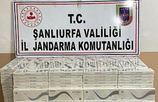 Akçakale’de 5 bin 500 paket kaçak sigara ele geçirildi