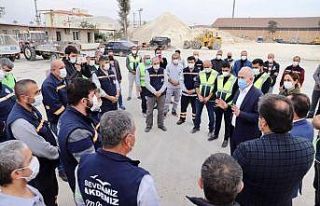 Akdeniz Belediyesi, personeline 500 TL pandemi desteği...