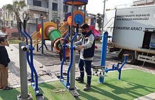 Akdeniz’in park ve yeşil alanları yenileniyor