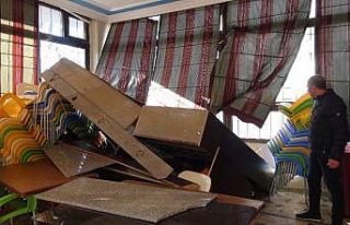 Akkuyu Nükleer Santrali inşaatındaki planlı patlamada...