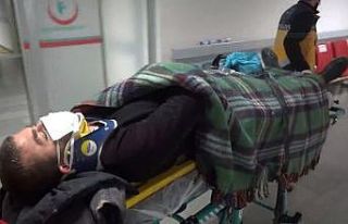 Aksaray’da otomobil şarampole devrildi: 1 yaralı