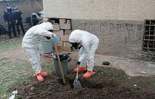 Aksaray’da toprak altında esrarengiz gömü paniği
