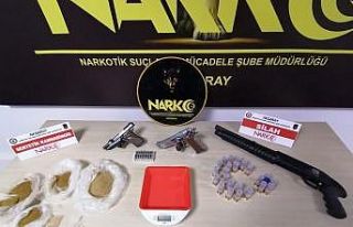 Aksaray’da uyuşturucu operasyonu: 4 tutuklama