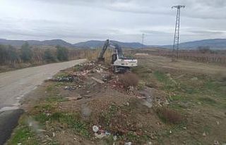 Alaşehir’de dereler temizleniyor