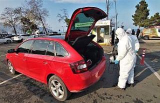 Altınordu’da araçlar ücretsiz dezenfekte ediliyor