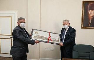 Amasya Muhtarlar Derneği’nden Başkan Sarı’ya...