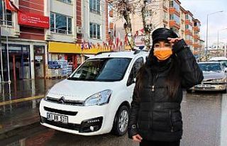 Amasya’nın kamu personeli ‘Şoför Nebahat’i