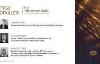 Anadolu Üniversitesine bir ödül de Türkiye Teknoloji...