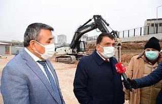 Anayurt Bulvarı’nın 2. etap çalışmaları devam...