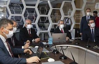 Ankara Üniversitesi Rektörü Prof. Dr. Necdet Ünüvar,...