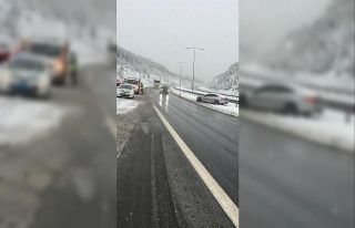 Ankara’da kar yağışı