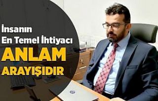 “Anlam Dünyamız ve Gençlik” programının konuğu...