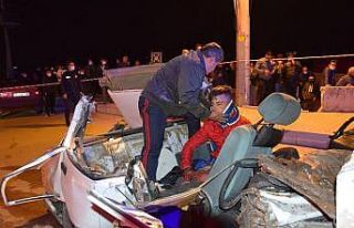 Antalya’da feci kaza: 3 ölü, 4 yaralı