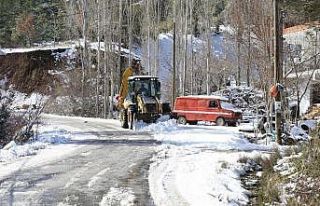 Antalya’da karla mücadele mesaisi devam ediyor