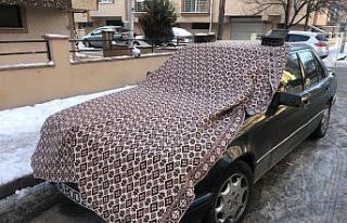 Aracını dondan korumak isteyenler farklı çözüm...