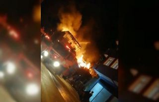 Ardeşen’de korkutan yangın