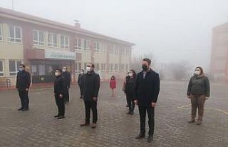 Arguvan’da bayrak töreni