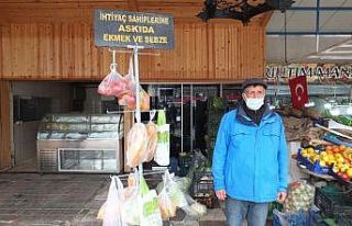 Askıda ekmek ve sebze rağbet görüyor