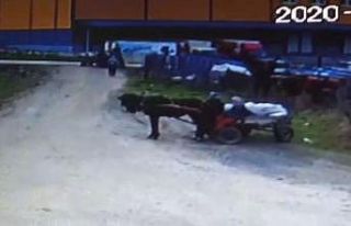 At arabasıyla 4 ton demir çaldığı iddia edilen...
