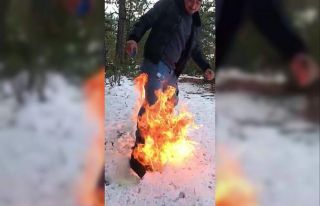 Ateşi benzinle harlaması faciaya neden oluyordu