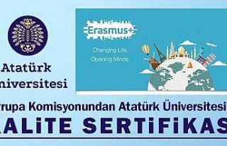 Avrupa Komisyonundan Atatürk Üniversitesine kalite...