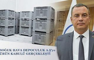 Aydın Soğuk Hava Depoculuğa ilk ürün kabulü...
