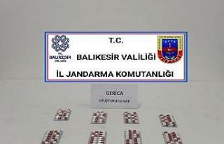 Ayvalık’ta 110 adet uyuşturucu hap ele geçirildi