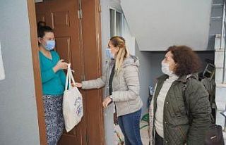 Ayvalık’ta 90 minik hemşeriye hoş geldin armağanı