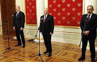 Azerbaycan, Rusya ve Ermenistan liderlerinin zirvesi...