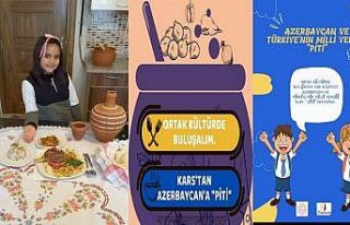 Azerbaycan ve Türkiye’nin milli yemeği "Piti"...