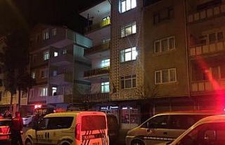 Baca yangını korkuttu, mahalleli balkonlara koştu
