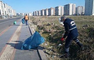 Bağlar Belediyesi, 29 ana arterde temizlik çalışması...