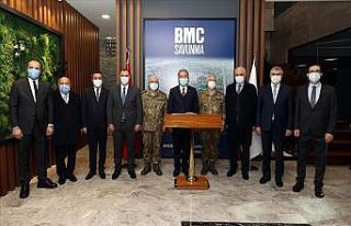Bakan Akar, Fırtına obüsüne kaynak yaptı