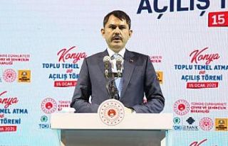 Bakan Kurum: “Yatırım değeri 1.6 milyar lira...