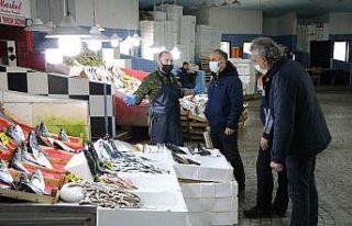 Balıkçılara mor ve mavi ışık denetimi
