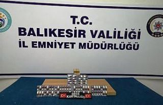 Balıkesir’de polis son 1 haftada 74 uyuşturucu...