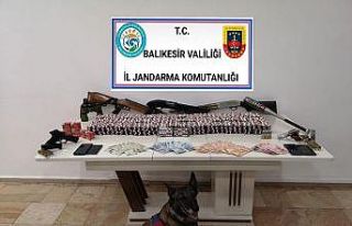 Balıkesir’de son 2 haftada 41 uyuşturucu şüphelisi...