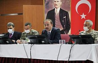 Barış Pınarı Bölgesindeki çalışmalar istişare...
