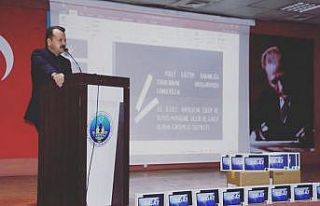 Bartın’da FATİH Projesi kapsamındaki tabletler...