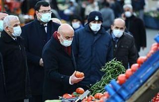 Başkan Altınok’tan 2021’de de pazarlara sıkı...