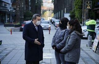 Başkan Batur, Sevgi Yolu esnafını dinledi
