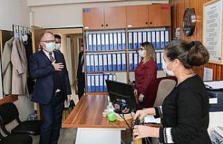 Başkan Bilgin’den kurumlara ziyaret