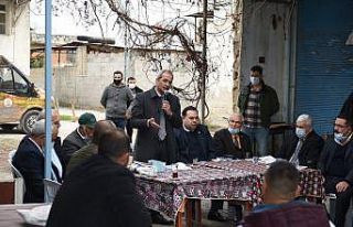 Başkan Bozdoğan, ova mahallelerini gezerek sorunları...