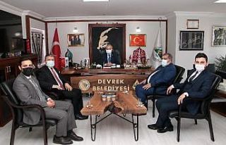 Başkan Bozkurt ‘ Diyanet-Sen’den ziyaret