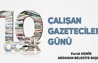 Başkan Demir’den 10 Ocak Çalışan Gazeteciler...