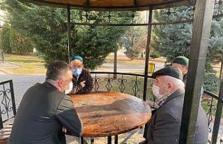 Başkan Ertuğrul Çetin sokakların nabzını tutuyor